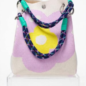 Bucket Bag Pink Flower
