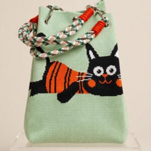 Bucket Bag -  Cute Kitty