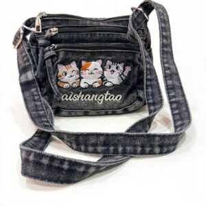 Bolso crossbody Black Paws