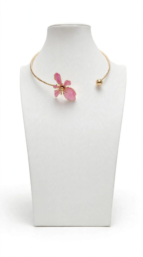 Choker Blosom Pink 