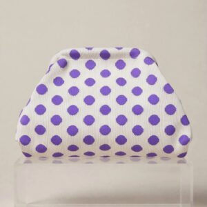 Clutch Lila Dot.