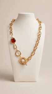 Collar Golden Ambar.