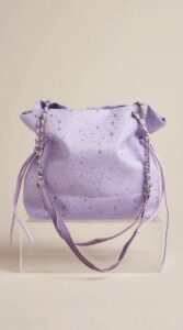 Cartera Lila Estelar.